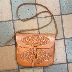 Vintage leather purse